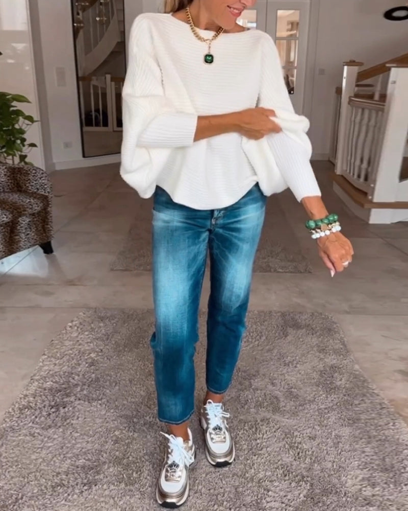 Alyssa | Vanlig løs genser