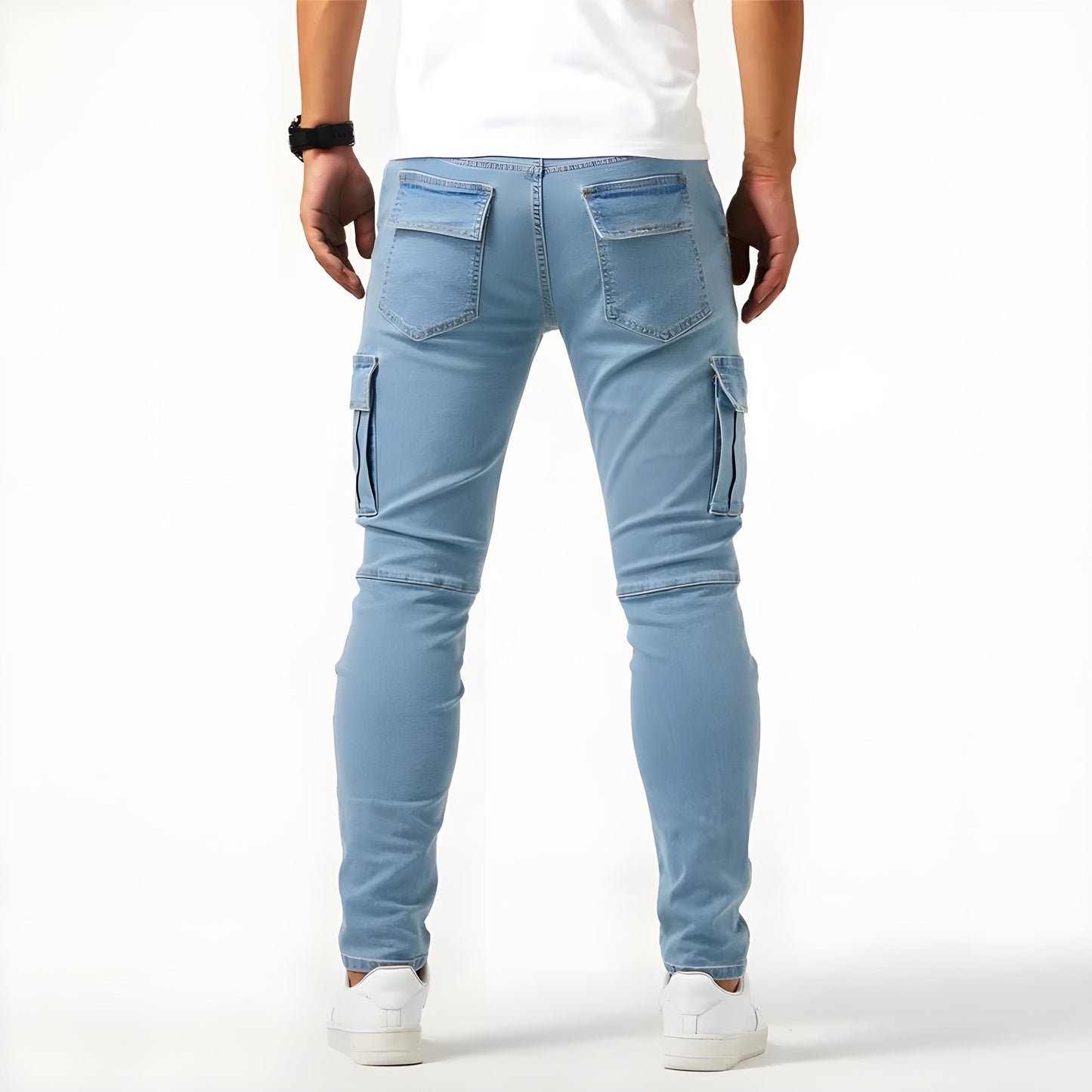 Nils | Denim Cargo-Bukse