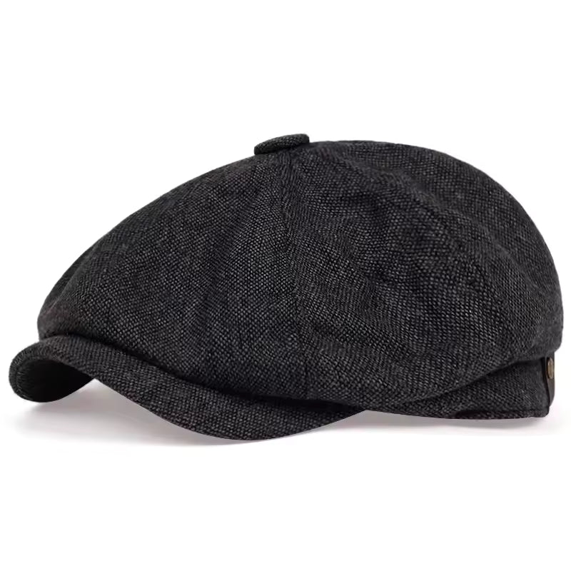 Peak Beret Hatt Svart