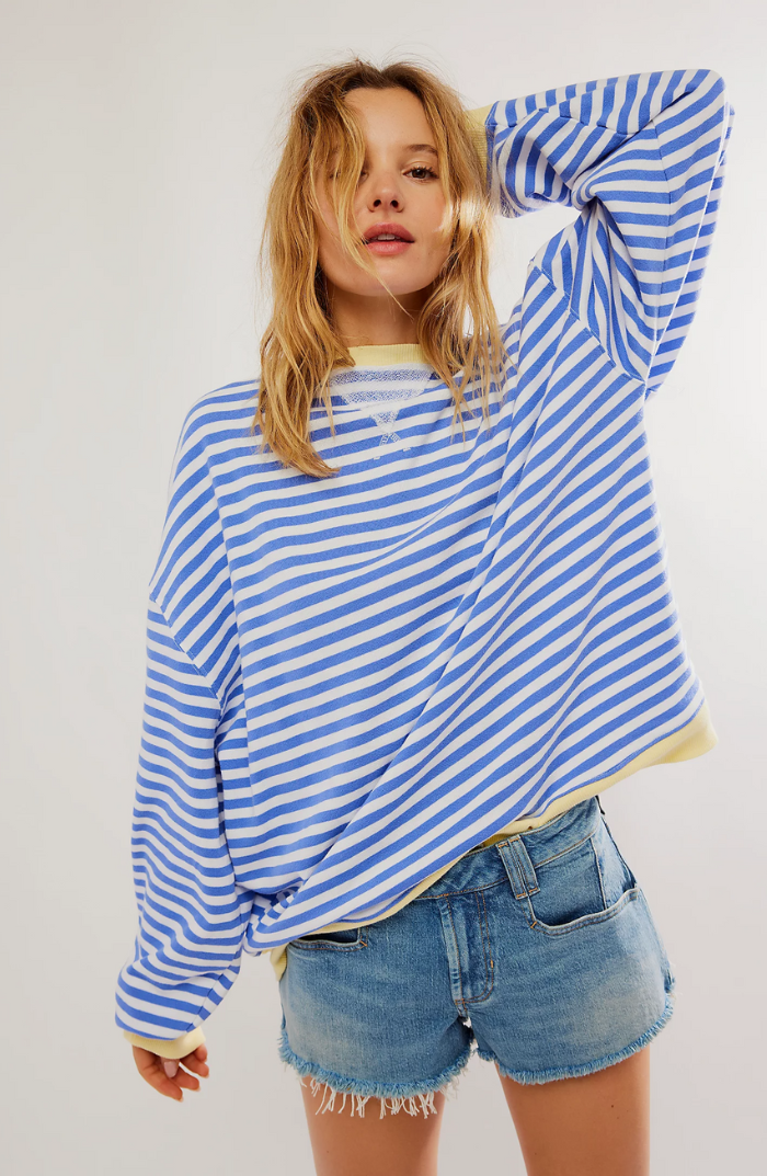Anne | Stripete genser