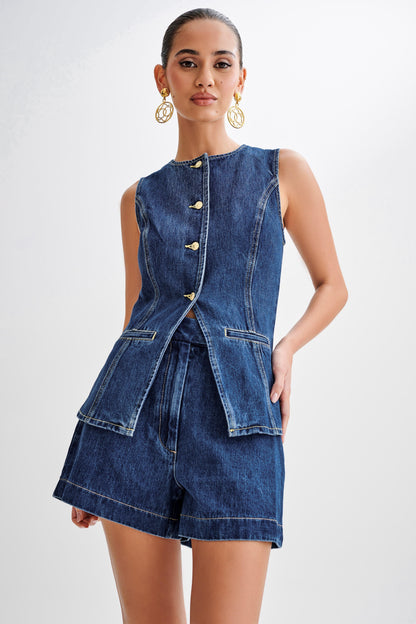 Skye | Denim Sett