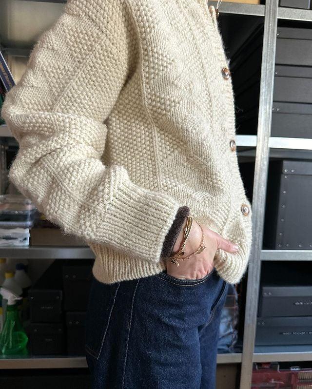 Pauline | Teksturert Cardigan