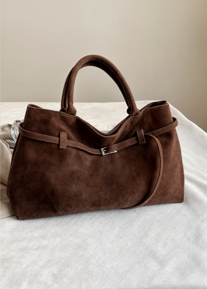 CHRISTINA | Borsa Celeste i Suede