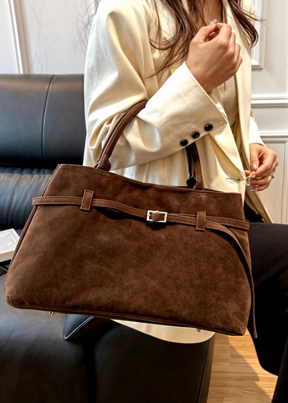 CHRISTINA | Borsa Celeste i Suede