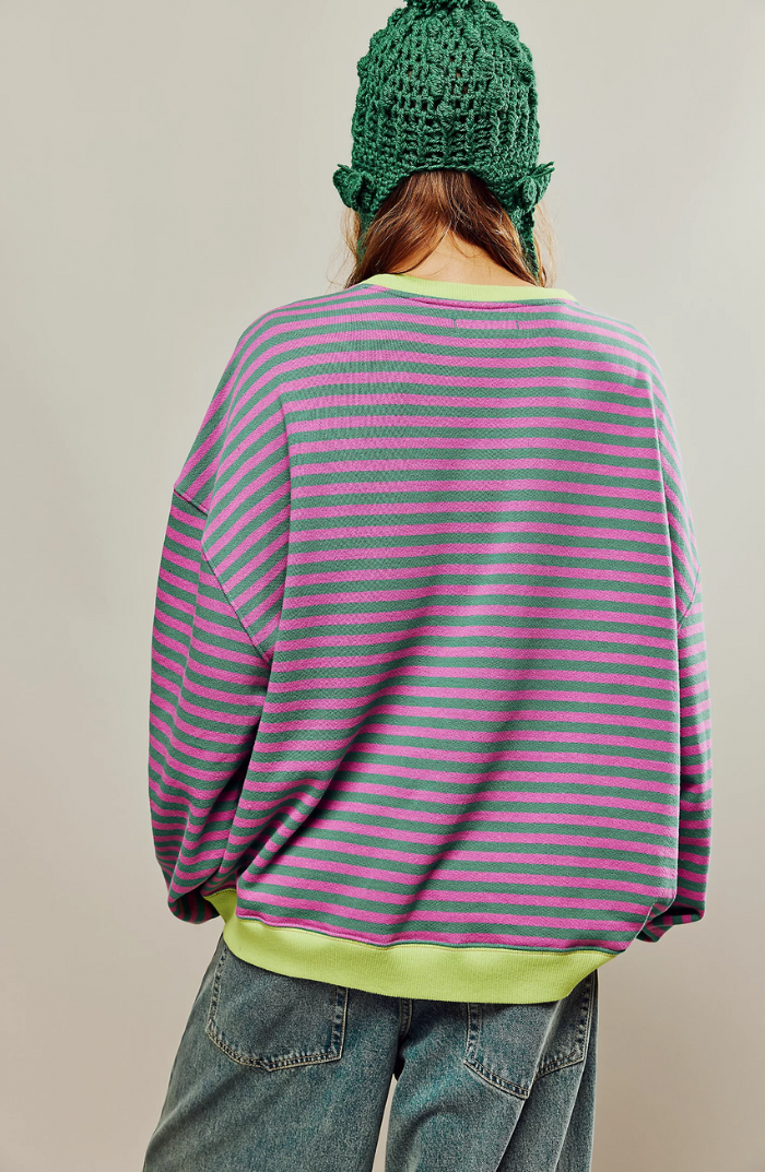 Anne | Stripete genser