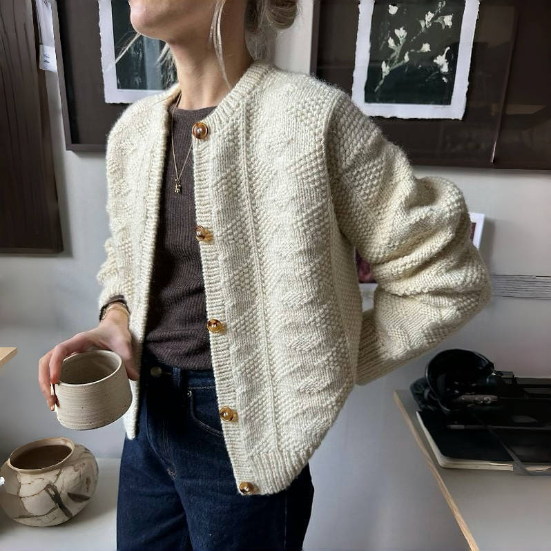 Pauline | Teksturert Cardigan