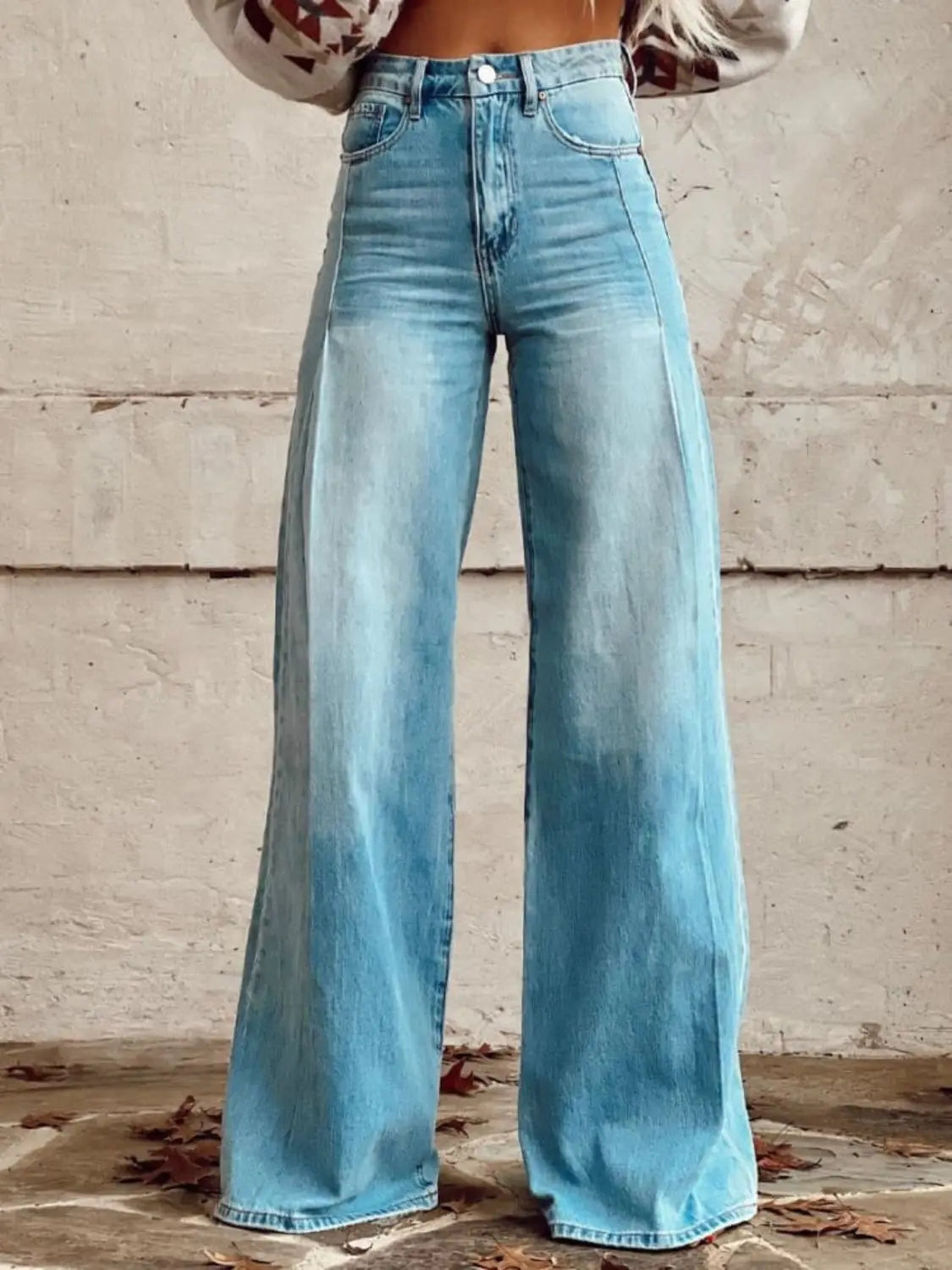 Lina | Jeans med vide ben