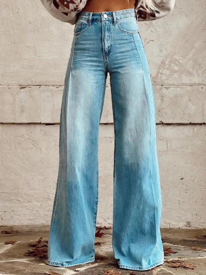 Lina | Jeans med vide ben