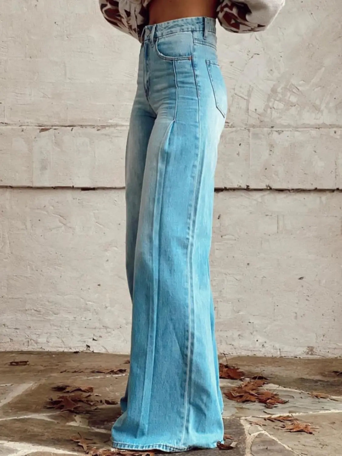 Lina | Jeans med vide ben