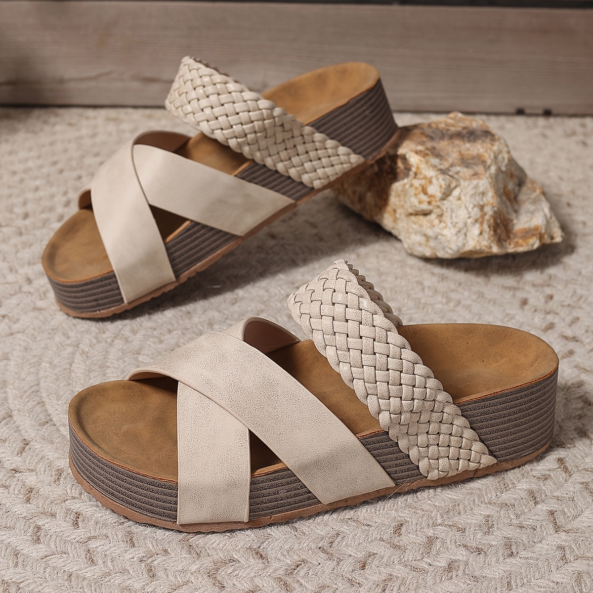 Lena | Lær sandaler