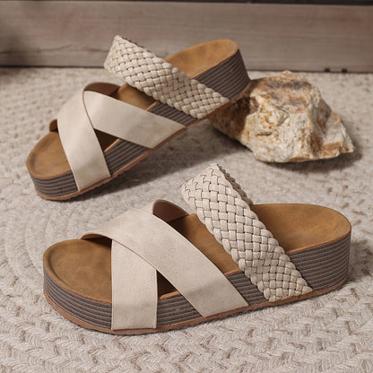 Lena | Lær sandaler