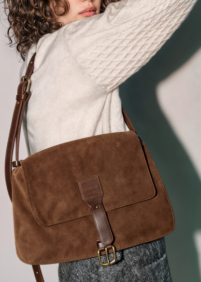 SYLVIA | Suede Crossbody