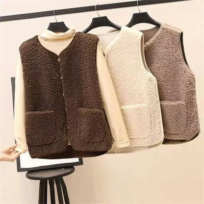 Olivia  | Klassisk Teddyvest