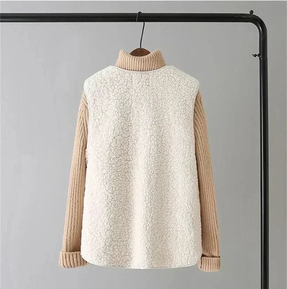 Olivia  | Klassisk Teddyvest