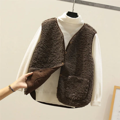 Olivia  | Klassisk Teddyvest