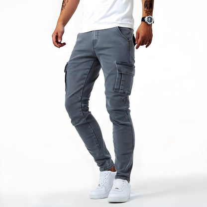 Nils | Denim Cargo-Bukse