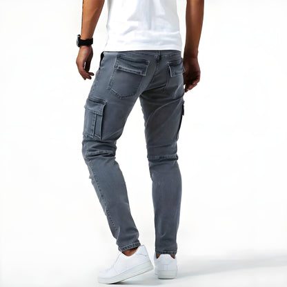 Nils | Denim Cargo-Bukse