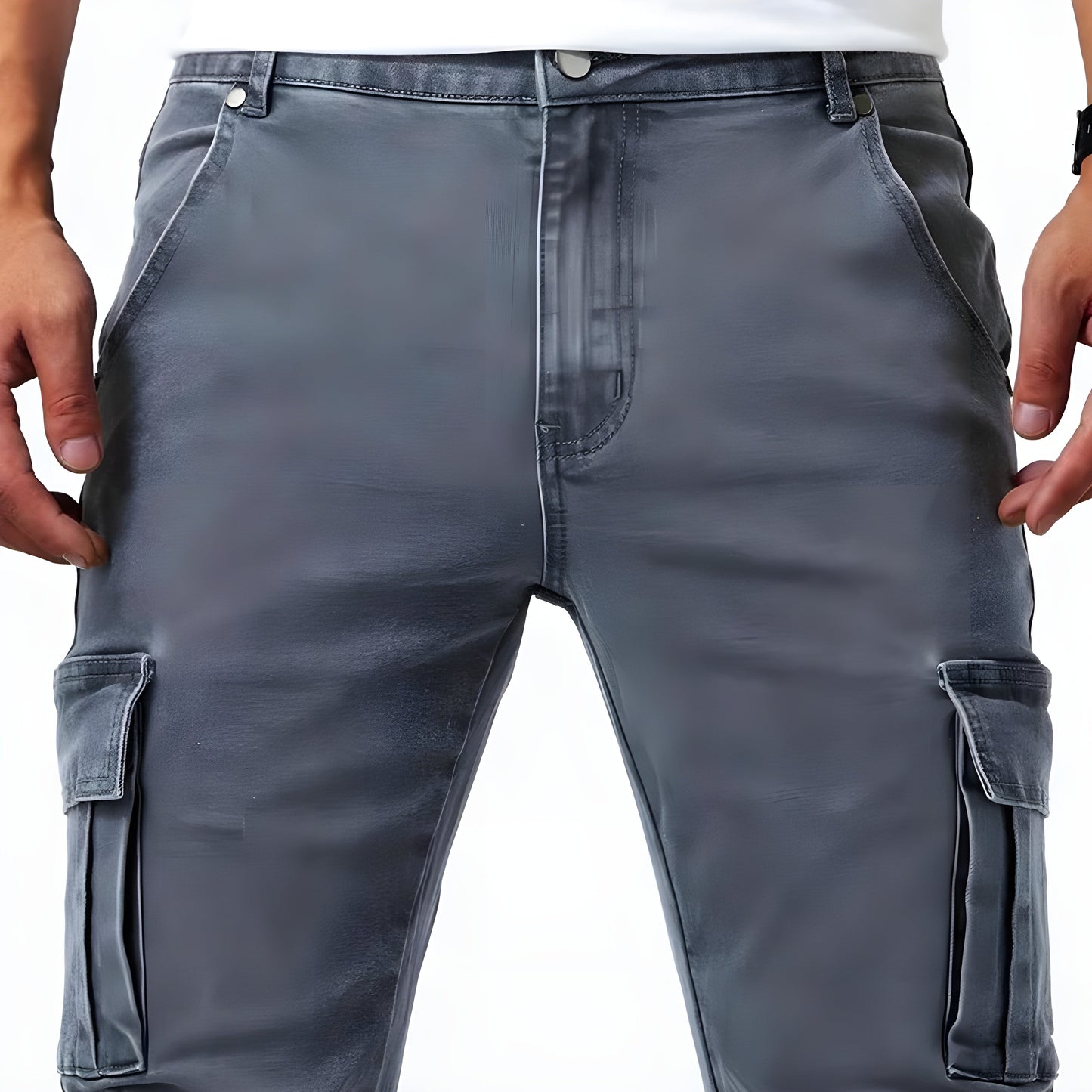 Nils | Denim Cargo-Bukse