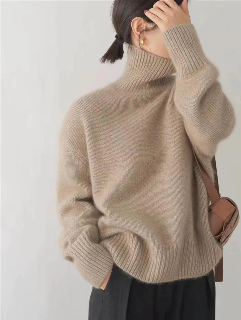 Freja | Turtleneck i Kashmir