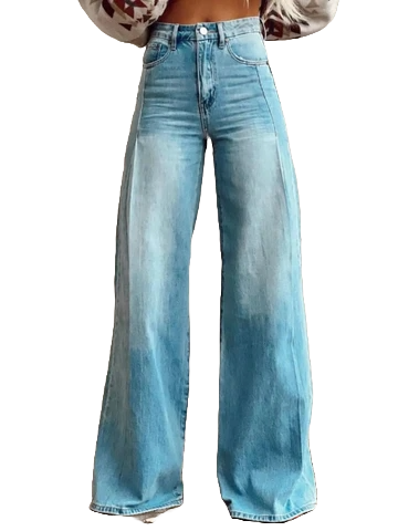 Lina | Jeans med vide ben