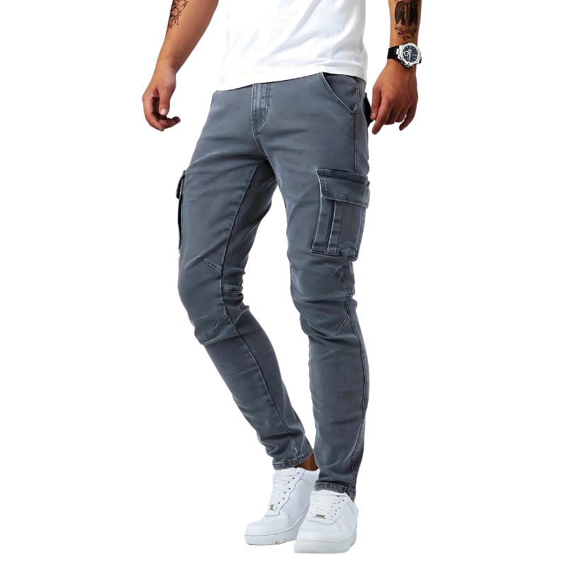 Nils | Denim Cargo-Bukse