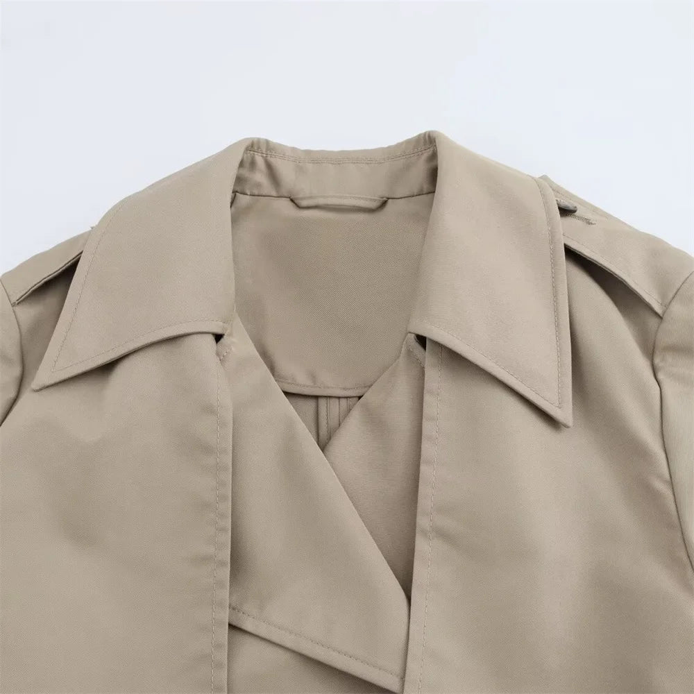 Tove | Beige kåpe