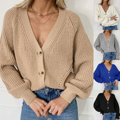 Alexandra | V-hals Genser