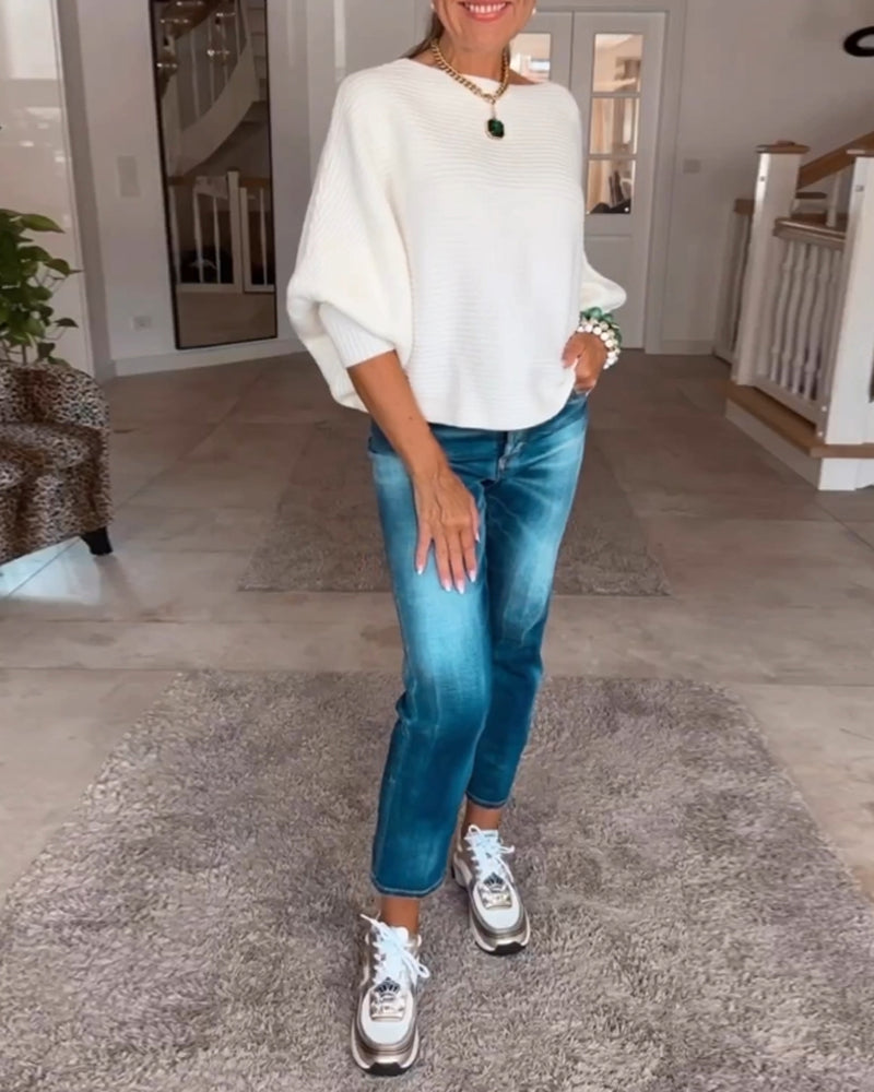 Alyssa | Vanlig løs genser