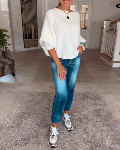 Alyssa | Vanlig løs genser