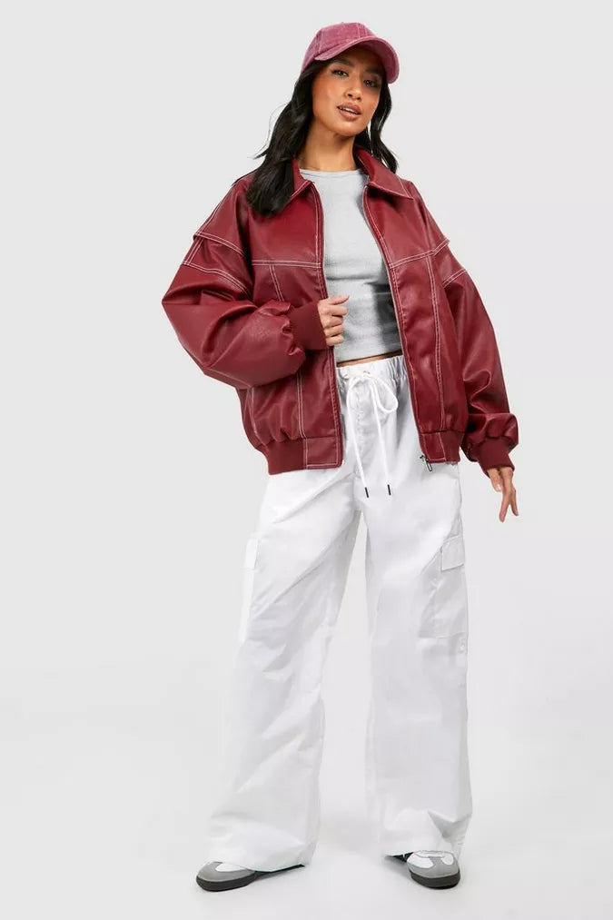 Moxie  | Motetrendy Læderjakke