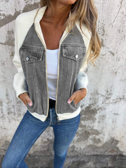 Ella | Stilren Denimjakke