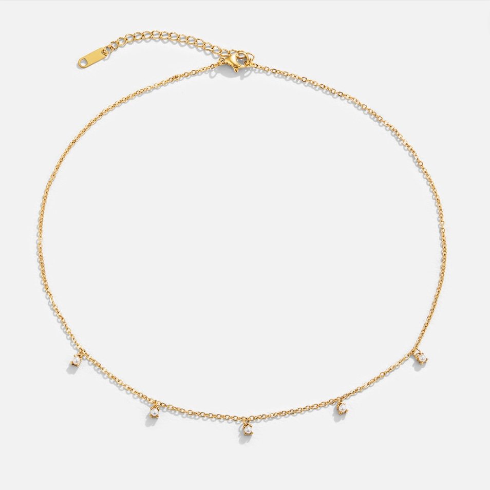 Halskjede med perler