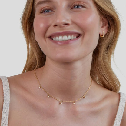 Halskjede med perler