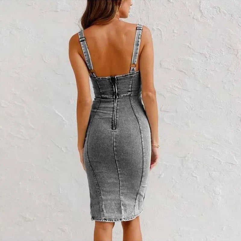 Lena | Denim Kjole