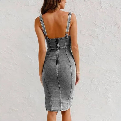 Lena | Denim Kjole