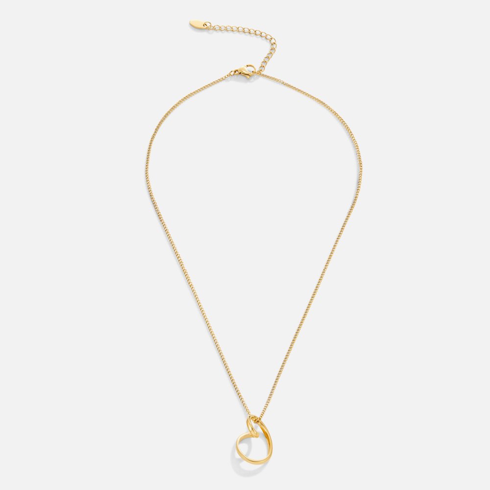 Halskjede Twisted Hjerte